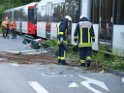 VU PKW KVB Bahn Koeln Vogelsang Venloerst Kohlgrabenweg P152